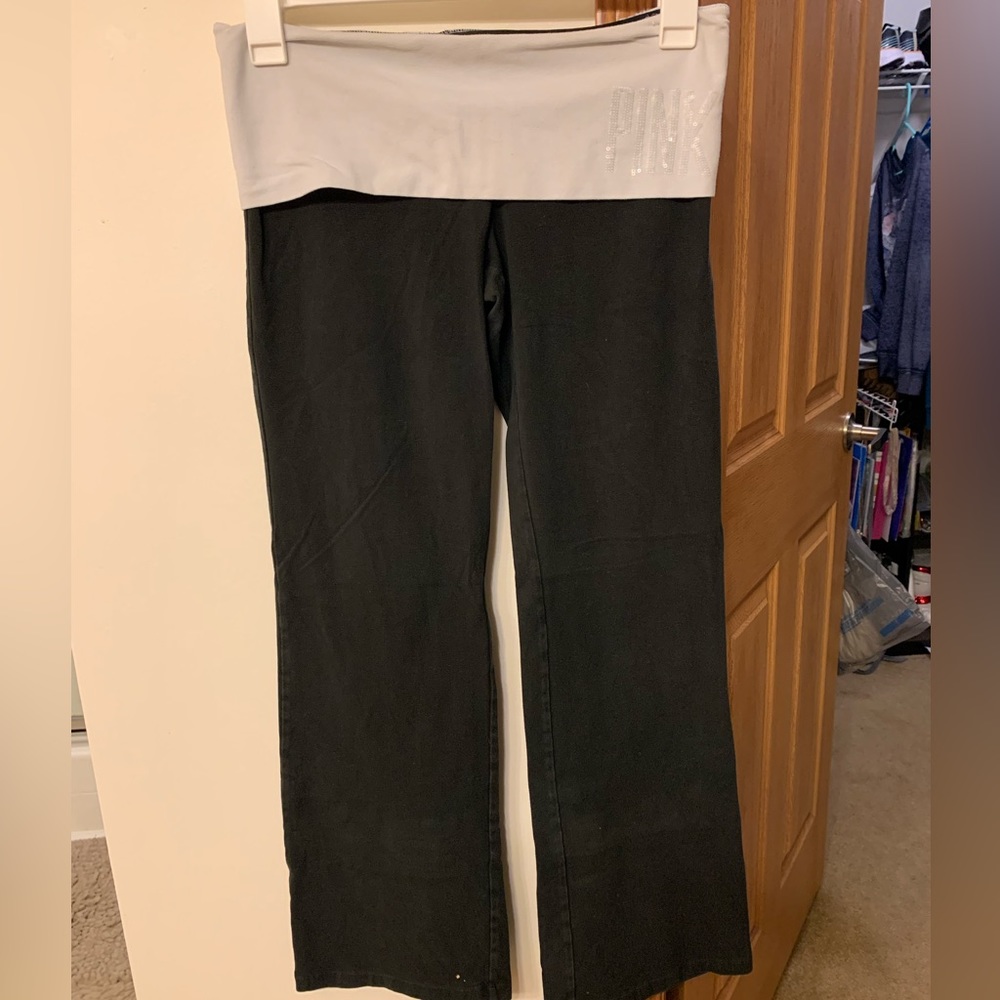 Victoria secret PiNK flare legging size large